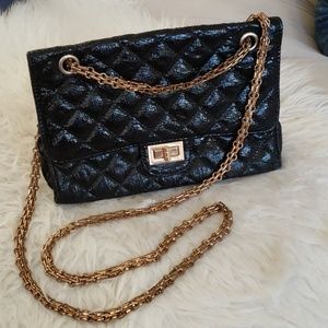Black Cross-Body Bag